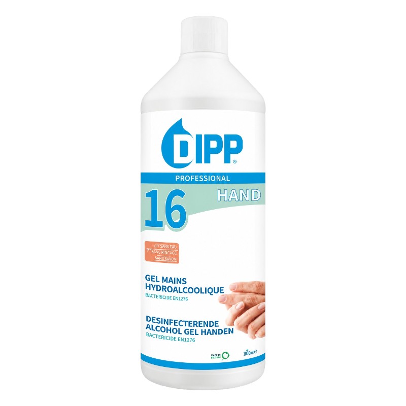DIPP n° 16 - Gel Mains Hydroalcoolique - 1L